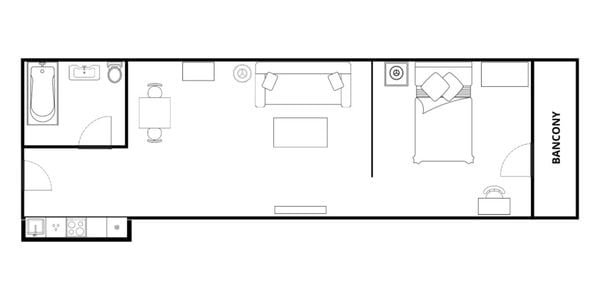 Sơ đồ mặt bằng Luxury